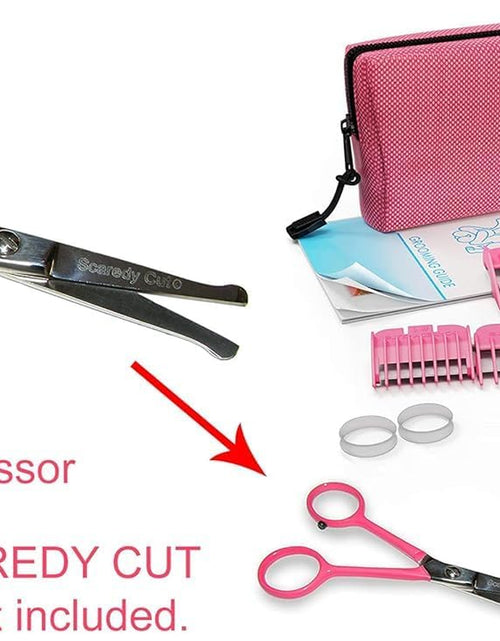Load image into Gallery viewer, Tiny Trim 4.5&quot; Ball-Tipped Scissor for Dog, Cat and All Pet Grooming - Ear, Nose, Face &amp; Paw - &#39;S Small Safety Scissor
