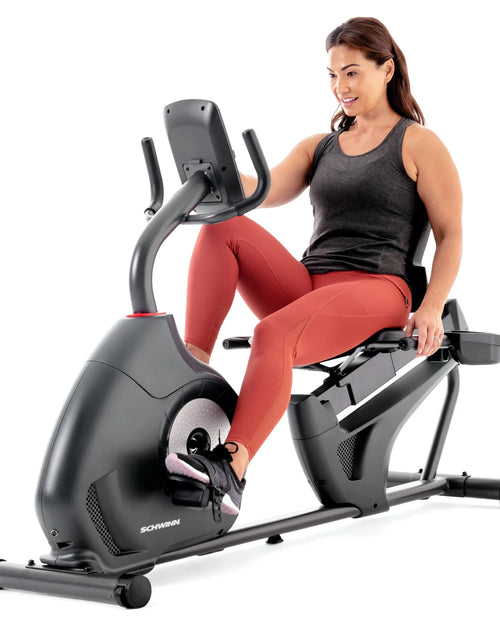 Load image into Gallery viewer, 230 Recumbent Exercise Bike with Explore the World and Zwift Compatibility
