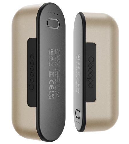 Hand Warmers 2 Pack, 10000Mah Magnetic Electric Hand Warmers Rechargeable, 16 Hrs Warmth 4 Levels Heat up to 136℉, Tech Gifts for Men Women