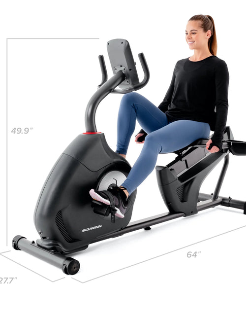 Load image into Gallery viewer, 230 Recumbent Exercise Bike with Explore the World and Zwift Compatibility
