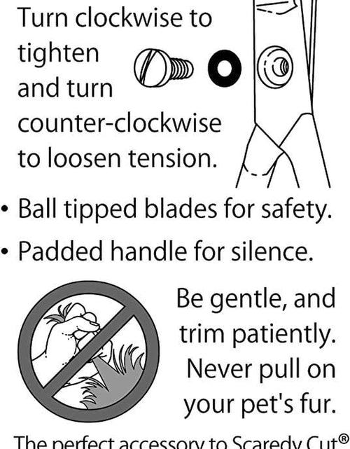 Load image into Gallery viewer, Tiny Trim 4.5&quot; Ball-Tipped Scissor for Dog, Cat and All Pet Grooming - Ear, Nose, Face &amp; Paw - &#39;S Small Safety Scissor
